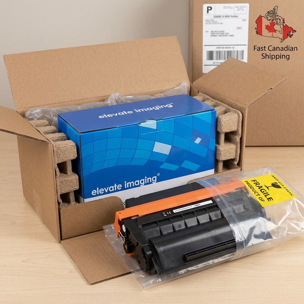 Unboxing a secure shipment of the Elevate toner, featuring rugged internal cushions.