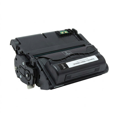 Elevate Imaging compatible HP Q5942X high-yield black laser toner cartridge on a white background.