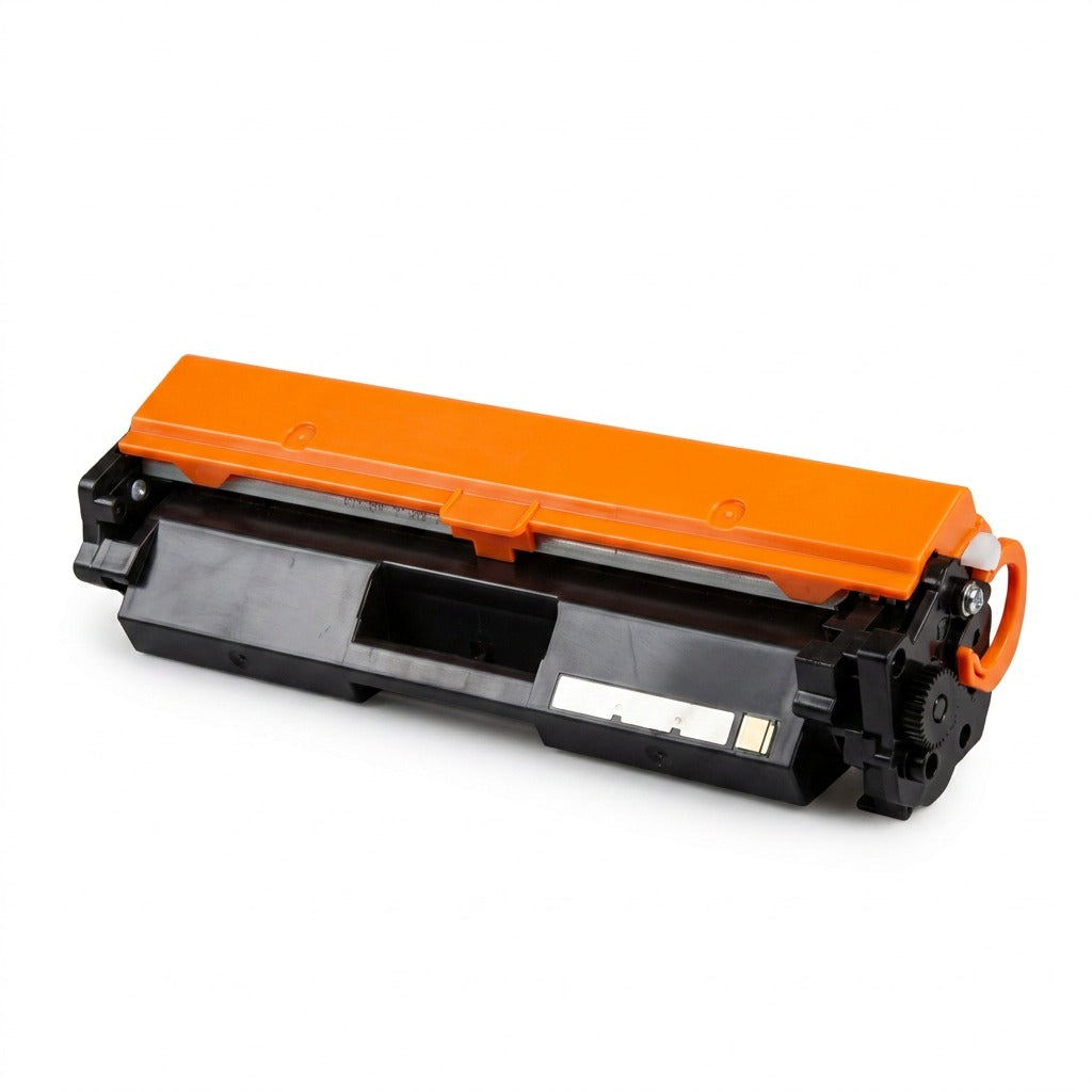 Elevate Imaging compatible HP 30X (CF230X) black toner cartridge with orange protective cover.