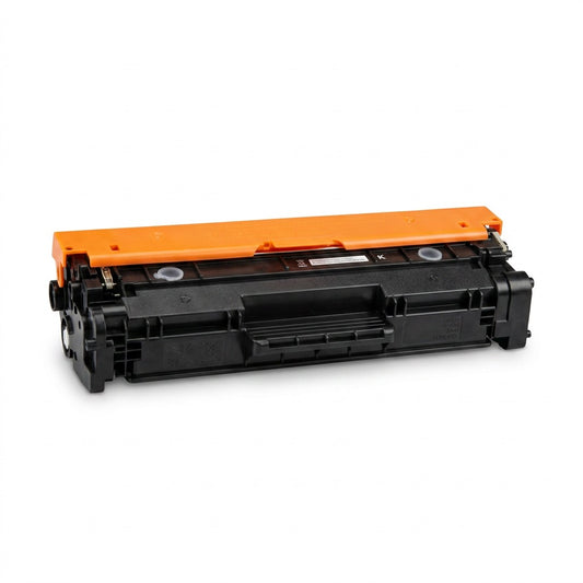 Elevate Imaging black toner cartridge replacement for HP 508X CF360X with orange protective cover.