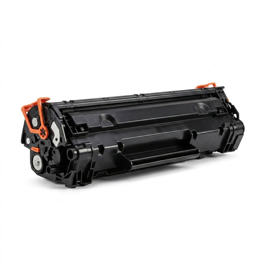 Elevate Imaging remanufactured HP 210X (W2110X) high yield black toner cartridge on white background.