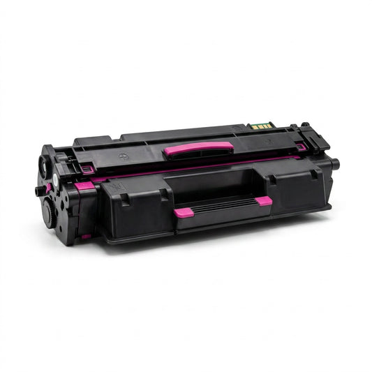 Elevate Imaging magenta remanufactured toner cartridge for HP 648A CE263A printers.