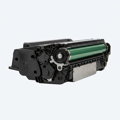 Elevate Imaging remanufactured HP 507X (CE400X) high yield black toner cartridge on white.