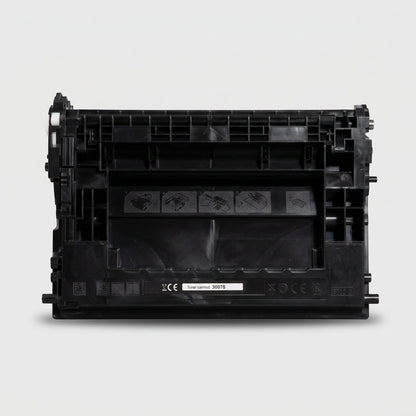 Elevate Imaging compatible HP 37X (CF237X) high yield black toner cartridge on a light background.