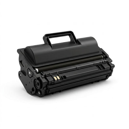 Elevate Imaging compatible HP 37Y (CF237Y) black toner cartridge with handle on a white background.