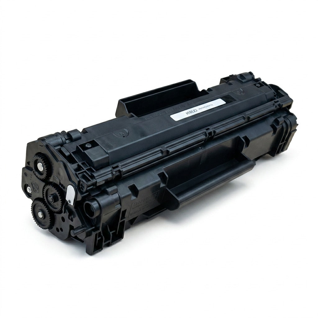 Elevate Imaging compatible HP 83X (CF283X) black high yield toner cartridge on white background.