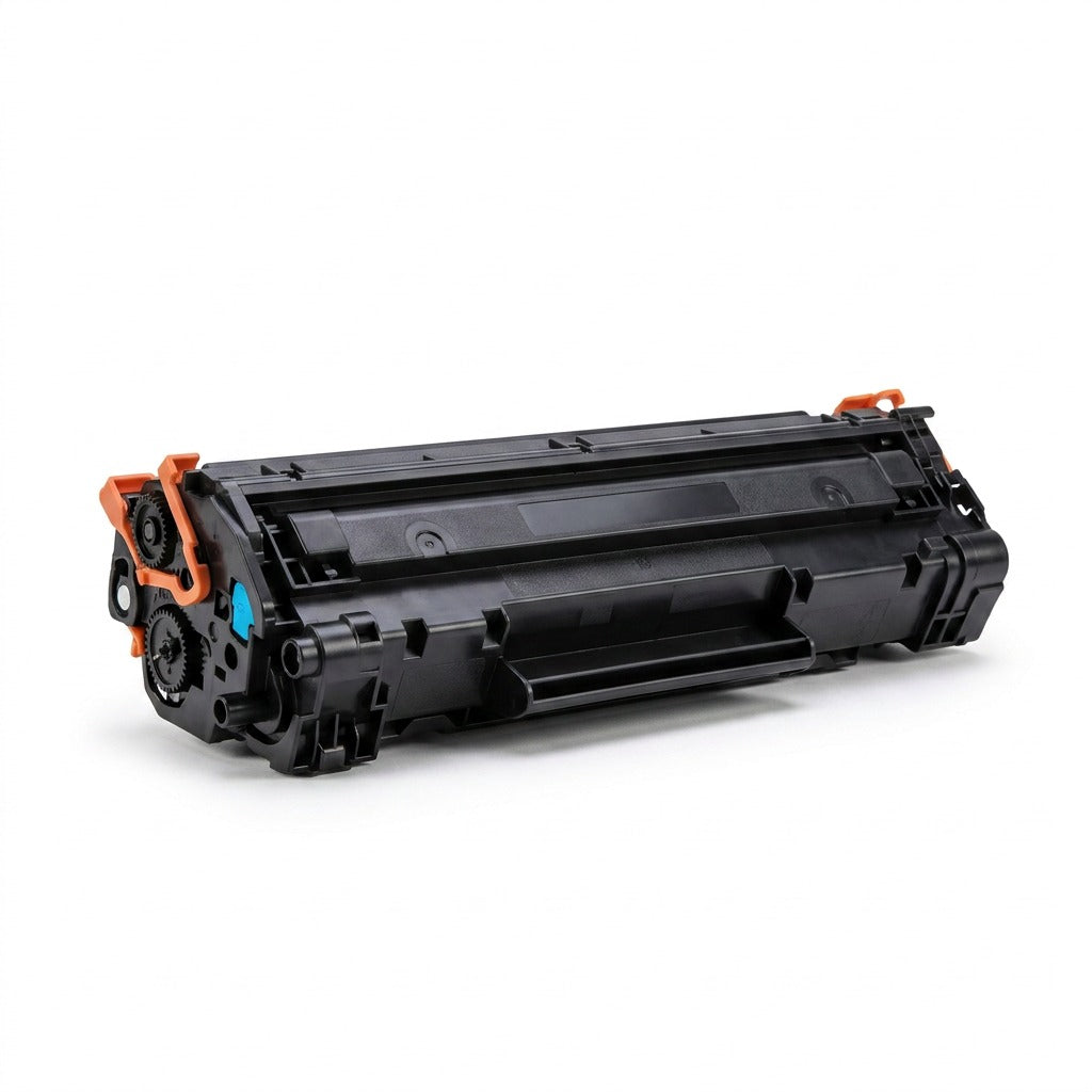 Elevate Imaging remanufactured HP 656X (CF471X) high yield cyan toner cartridge on white background.