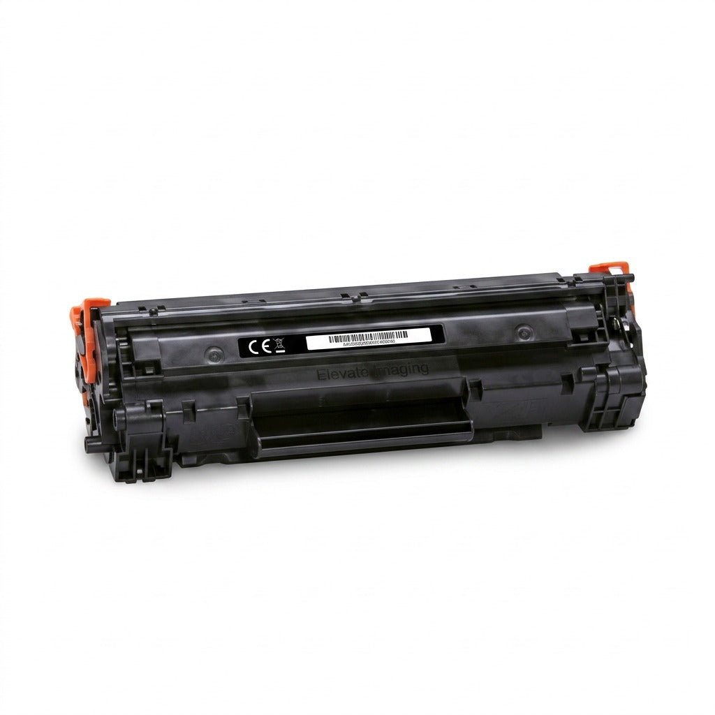 Elevate Imaging HP 202X (CF500X) Black Toner Cartridge against a clean white background.